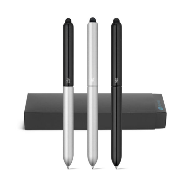 caneta premium em alumínio com ponteira touch