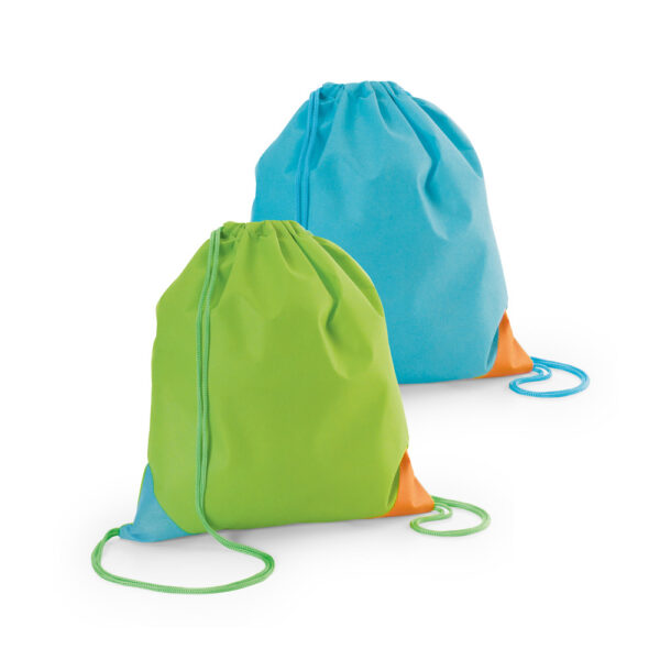 sacola infantil tipo mochila