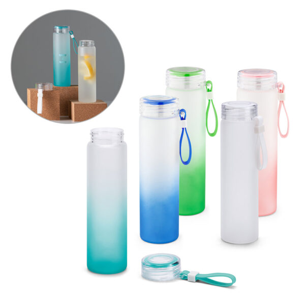 squeeze em vidro degradê 470ml
