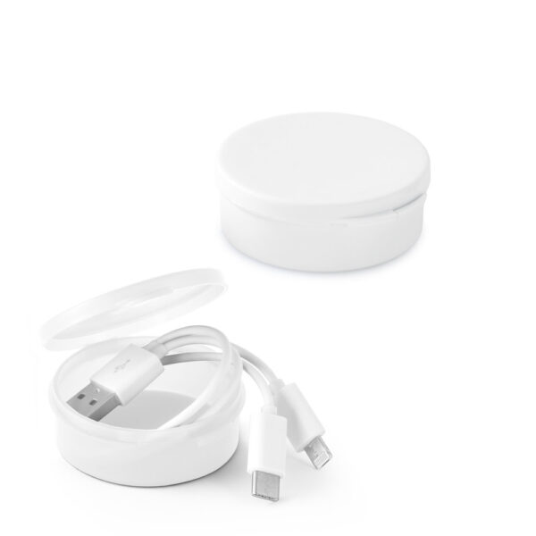 cabo usb três conectores