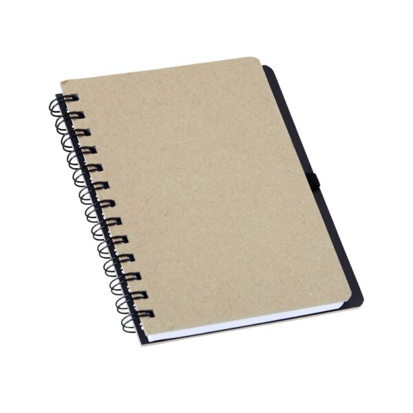 caderno kraft rígido 18x15 cm