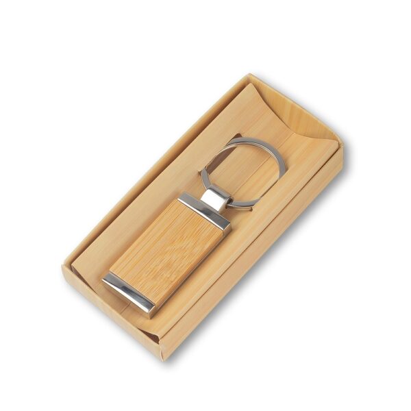 chaveiro premium bambu