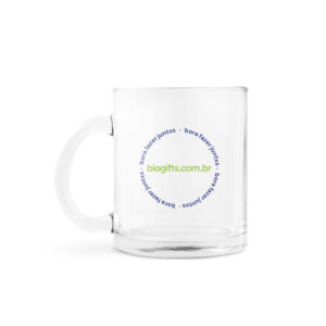 caneca em vidro 350 ml